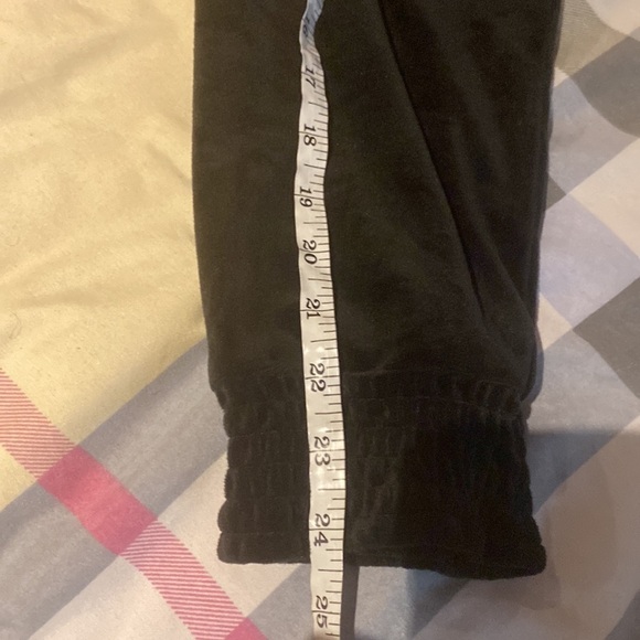 Laundry plush velvet elastic detail womens hoodie Sz L - Picture 9 of 14